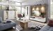Wandboard >Lewes< in Artisan Eiche - 202x93x24cm (BxHxT)