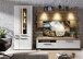 Wandboard >Lewes< in Artisan Eiche - 202x93x24cm (BxHxT)