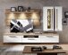 Wandboard >Lewes< in Artisan Eiche - 202x93x24cm (BxHxT)
