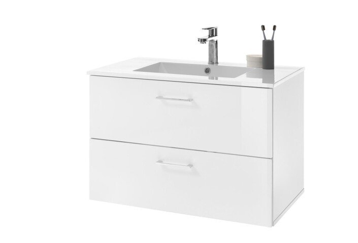 Waschtisch-Set >Bella< in Weiß - 81x55x47cm (BxHxT)