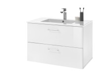 Waschtisch-Set >Bella< in Weiß - 81x55x47cm...