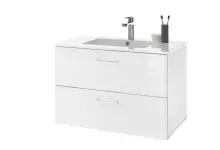 Waschtisch-Set >Bella< in Weiß - 81x55x47cm...