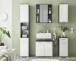 Waschbeckenunterschrank >Olivia< in Norwegische Pinie - 60x57x30cm (BxHxT)