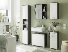 Hängeschrank >Olivia< in Norwegische Pinie - 30x69x23cm (BxHxT)