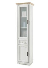 Hochschrank >Jasmin< in Pinie-Hell - 48x190x43cm (BxHxT)