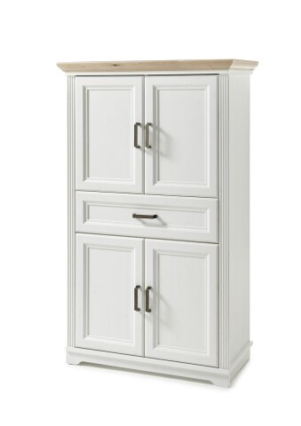 Midischrank >Jasmin< in Pinie-Hell - 83x138x43cm (BxHxT)