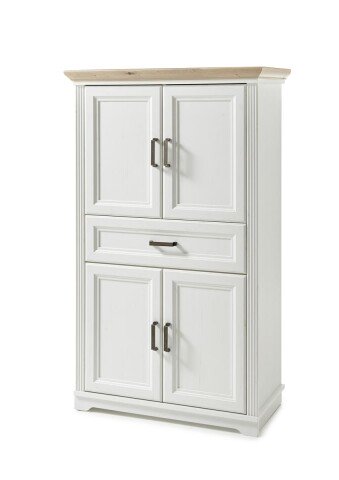 Midischrank >Jasmin< in Pinie-Hell - 83x138x43cm (BxHxT)