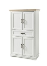 Midischrank >Jasmin< in Pinie-Hell - 83x138x43cm...