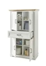 Midischrank >Jasmin< in Pinie-Hell - 83x138x43cm...