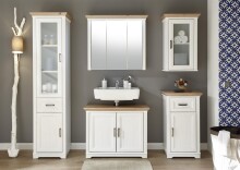 Midischrank >Jasmin< in Pinie-Hell - 83x138x43cm (BxHxT)