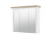 Spiegelschrank >Jasmin< in Pinie-Hell - 83x75x25cm (BxHxT)