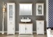 Badezimmer-Set >Jasmin< in Pinie-Hell - 205x190x43cm (BxHxT)