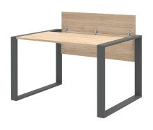 Schreibtisch in Hickory - 120x74x80cm (BxHxT)