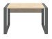 Schreibtisch in Hickory - 120x74x80cm (BxHxT)