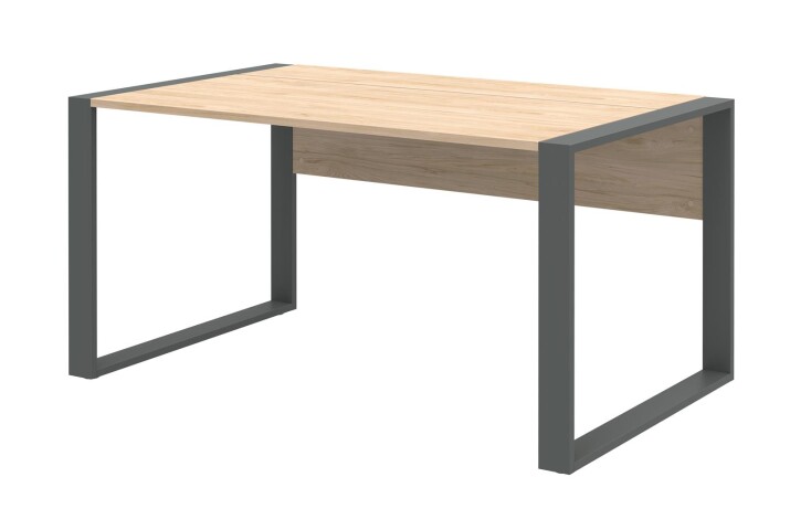Schreibtisch in Hickory - 150x74x80cm (BxHxT)