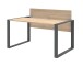 Schreibtisch in Hickory - 150x74x80cm (BxHxT)
