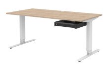 Schreibtisch in Sonoma Eiche - 160x128x70cm (BxHxT)