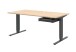 Schreibtisch in Hickory - 160x128x70cm (BxHxT)