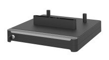 Schublade in Schwarz aus Kunststoff - 43x12,4x41cm (BxHxT)
