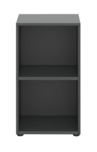Regal in Anthrazit - 40x72x32,8cm (BxHxT)