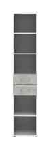 Regal in Beton Optik - 40x212,5x34,4cm (BxHxT)