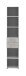 Regal in Beton Optik - 40x212,5x34,4cm (BxHxT)