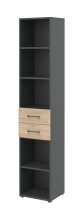 Regal in Hickory - 40x212,5x34,4cm (BxHxT)