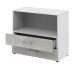 Regal in Beton Optik - 80x72x34,4cm (BxHxT)