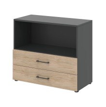 Regal in Hickory - 80x72x34,4cm (BxHxT)