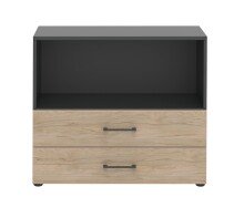 Regal in Hickory - 80x72x34,4cm (BxHxT)