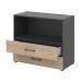 Regal in Hickory - 80x72x34,4cm (BxHxT)