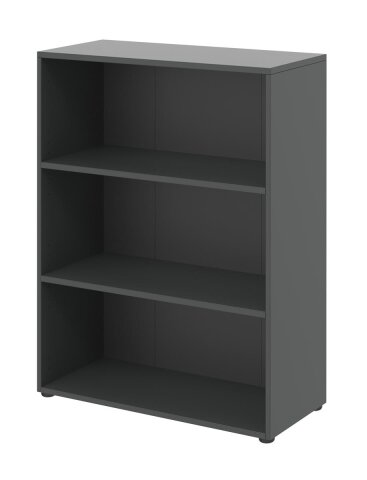 Regal in Anthrazit - 80x107,2x32,8cm (BxHxT)