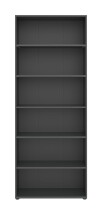 Regal in Anthrazit - 80x212,5x32,8cm (BxHxT)