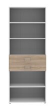Regal in Sonoma Eiche - 80x212,5x34,4cm (BxHxT)