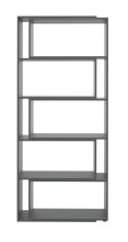 Anbauregal in Anthrazit - 150x212,8x32,8cm (BxHxT)