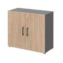 Aktenschrank in Hickory - 80x72x34,4cm (BxHxT)
