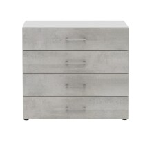Kommode in Beton Optik - 80x72x34,4cm (BxHxT)