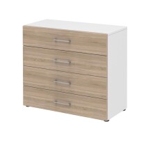 Kommode in Sonoma Eiche - 80x72x34,4cm (BxHxT)