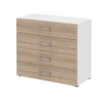Kommode in Sonoma Eiche - 80x72x34,4cm (BxHxT)