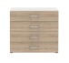 Kommode in Sonoma Eiche - 80x72x34,4cm (BxHxT)