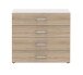 Kommode in Sonoma Eiche - 80x72x34,4cm (BxHxT)