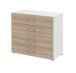 Kommode in Sonoma Eiche - 80x72x34,4cm (BxHxT)