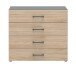 Kommode in Hickory - 80x72x34,4cm (BxHxT)