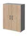 Aktenschrank in Hickory - 80x107,2x34,4cm (BxHxT)