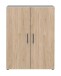 Aktenschrank in Hickory - 80x107,2x34,4cm (BxHxT)
