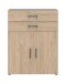 Kommode in Hickory - 80x107.2x34.4cm (BxHxT)