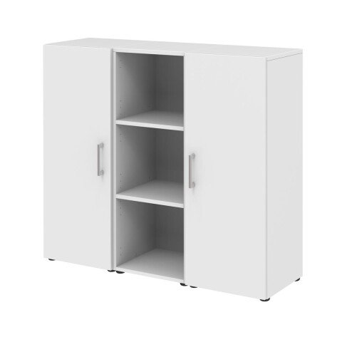 Sideboard in Weiß - 120x107,2x34,4cm (BxHxT)