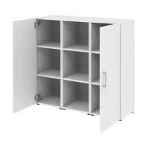 Sideboard in Weiß - 120x107,2x34,4cm (BxHxT)