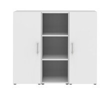 Sideboard in Weiß - 120x107,2x34,4cm (BxHxT)