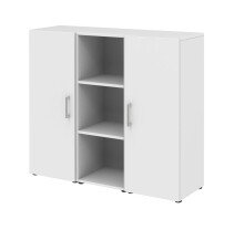 Sideboard in Weiß - 120x107,2x34,4cm (BxHxT)